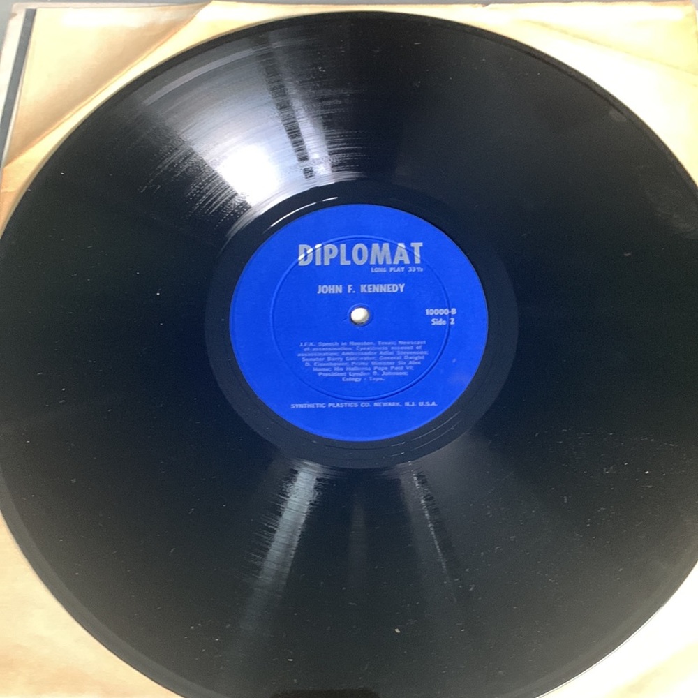 Vintage Record Pre Election Speech John F Kennedy - Picture 4 of 4